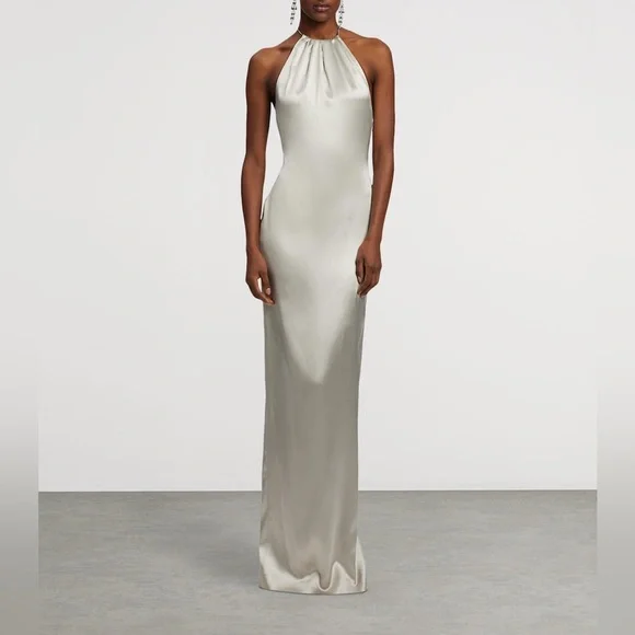 sachin and babi light blue dress Lauren Ralph Lauren Strappy Sequin Midi Dress, Duck Egg Blue